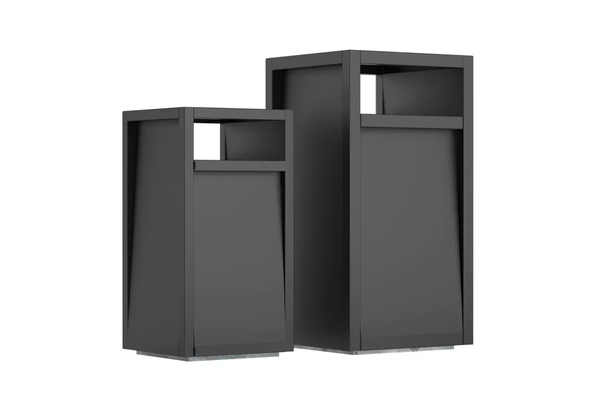 Panache Straatmeubilair Mobilier Urbain afvalbak Nola Frame© poubelle