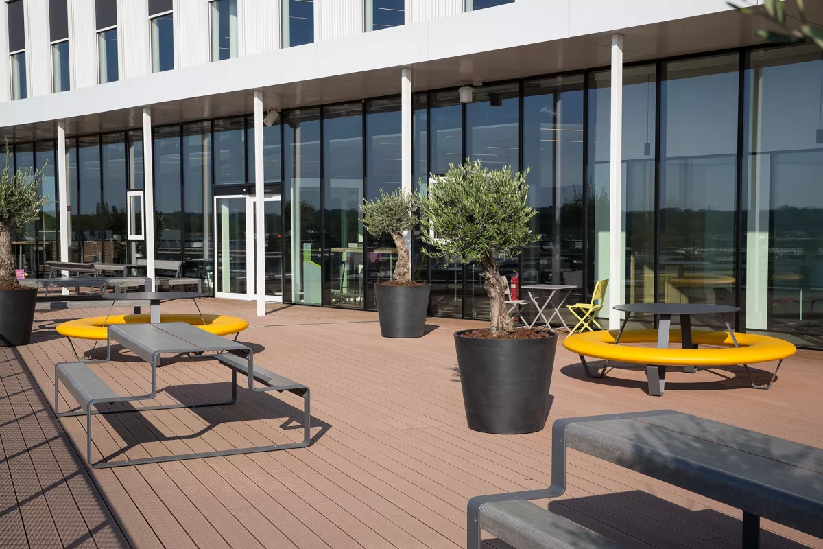 Panache Straatmeubilair Mobilier urbain Picknicktafel Banc pique-nique Buddy Miramondo Brico