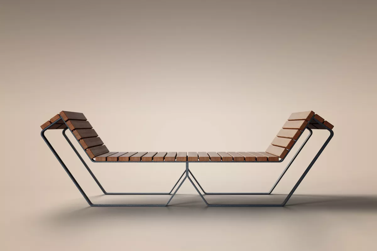 Panache Straatmeubilair Mobilier Urbain zitelement banc Otto©