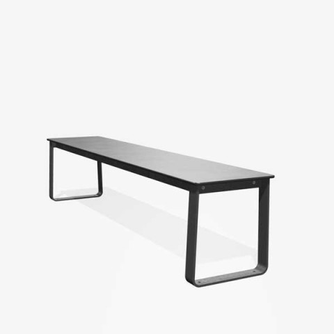 Panache Straatmeubilair Mobilier Urbain zitbank banc stoel assise tafel table HPL BIBI©