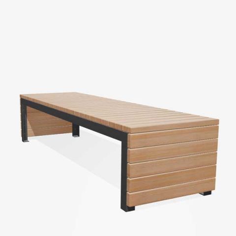 Panache Straatmeubilair Mobilier Urbain zitbank banc stoel assise tafel table Woodrow©