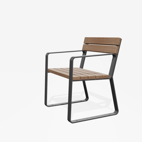 Panache Straatmeubilair Mobilier Urbain zitbank tafel banc table Henry©