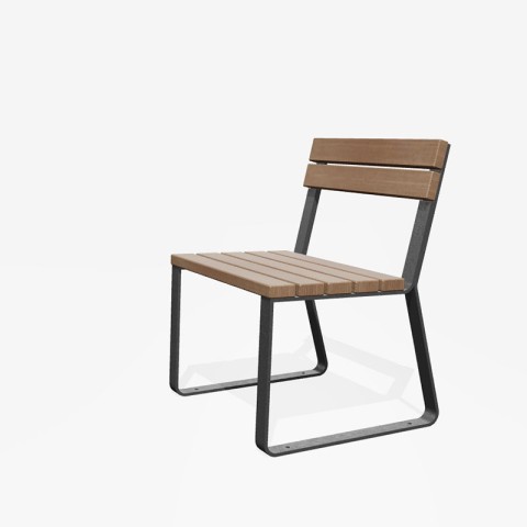Panache Straatmeubilair Mobilier Urbain zitbank tafel banc table Henry©