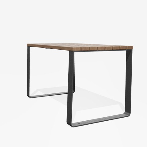 Panache Straatmeubilair Mobilier Urbain zitbank tafel banc table Henry©