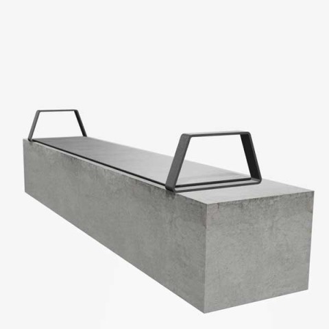 Panache Straatmeubilair Mobilier Urbain zitbank banc stoel assise tafel table HPL BIBI©