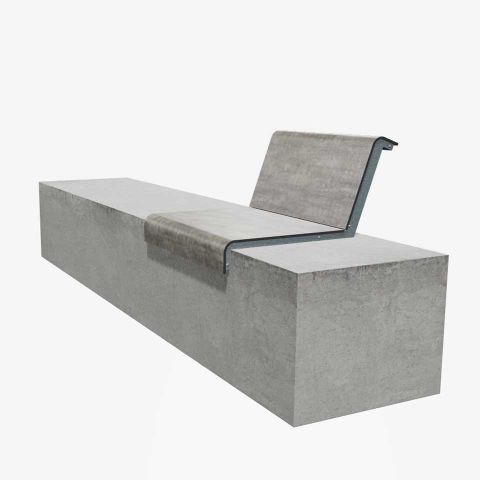 Panache Straatmeubilair Mobilier Urbain zitbank banc Il Posto