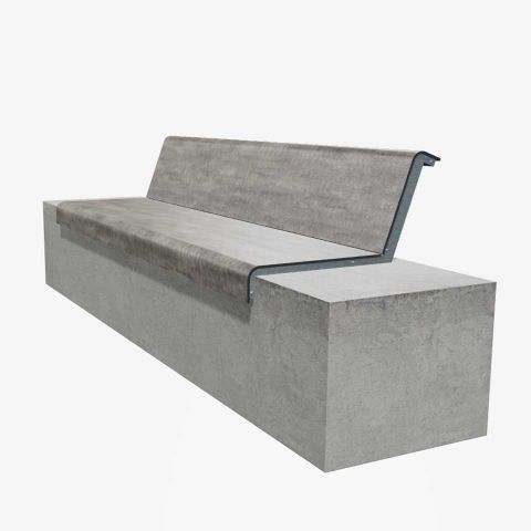 Panache Straatmeubilair Mobilier Urbain zitbank banc Il Posto