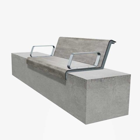 Panache Straatmeubilair Mobilier Urbain zitbank banc Il Posto