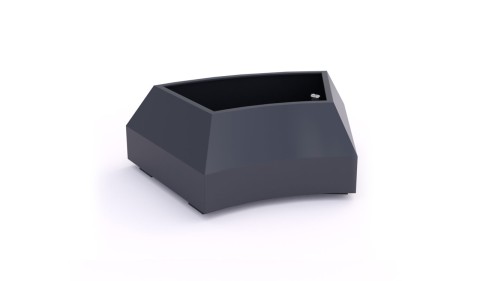 Panache Straatmeubilair Mobilier Urbain Mobile Garden Curved Public Outdoor Creations