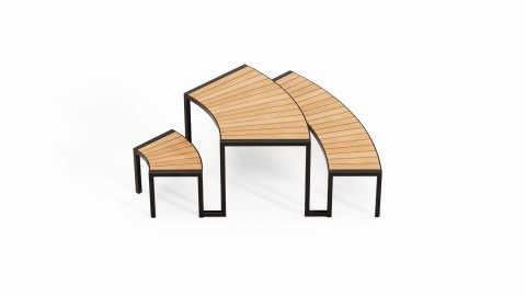 PANACHE Straatmeubilair Mobilier Urbain Picknicktafel Table de pique-nique LANGBORDET© Nola