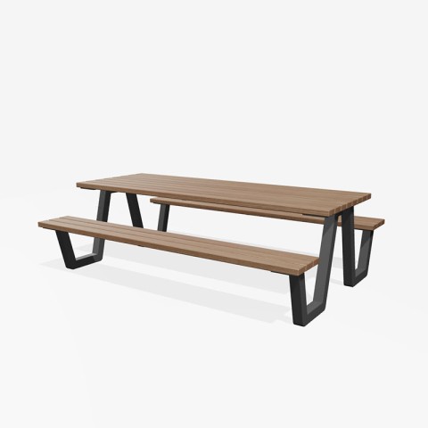 Panache Straatmeubilair Mobilier Urbain zitbank tafel banc table pique-nique PICNIC©