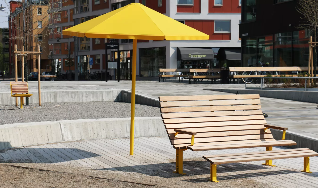 Panache Straatmeubilar - Mobilier Urbain - Parasol FOUR SEASONS© merk Nola