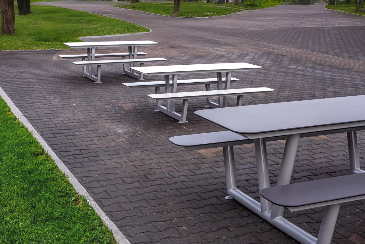 Panache Straatmeubilair Mobilier Urbain Picknicktafel Table de Pique-nique Panache Mini