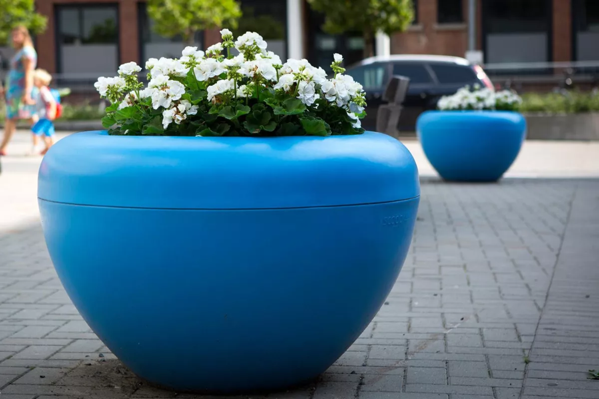 Panache Straatmeubilair Mobilier Urbain Bloembak Bac à fleurs Zitelement Assise SCOOP© SCOOPI©