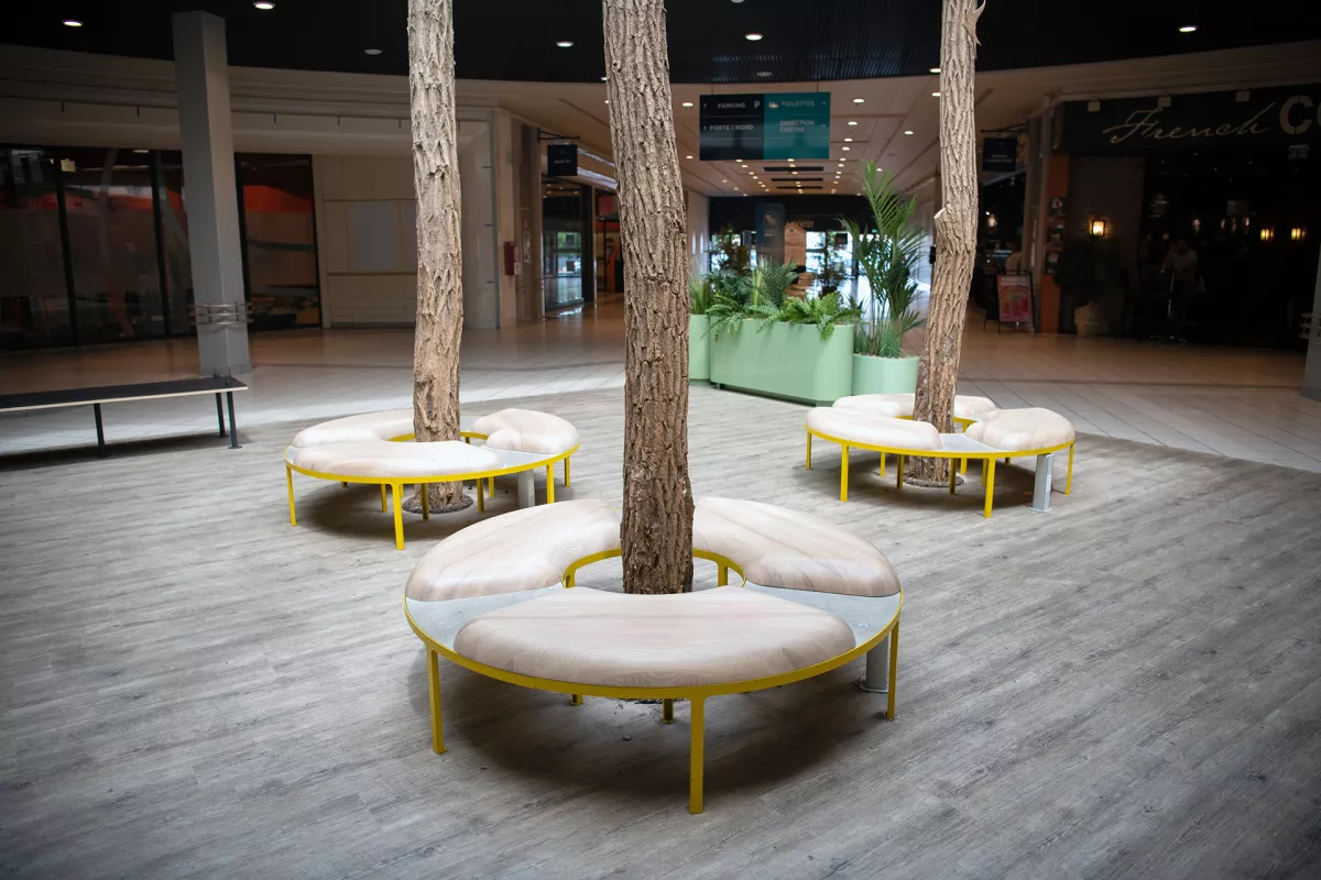 Panache Straatmeubilair Mobilier Urbain Zitbank en stoel Banc et chaise PLYMÅ© Nola