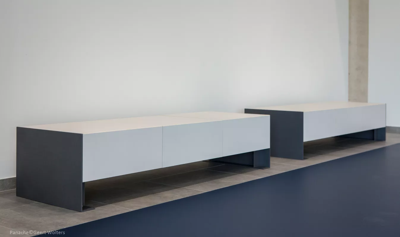 panache straat meubilair mobilier urbain afvalbak poubelle foga merk nola