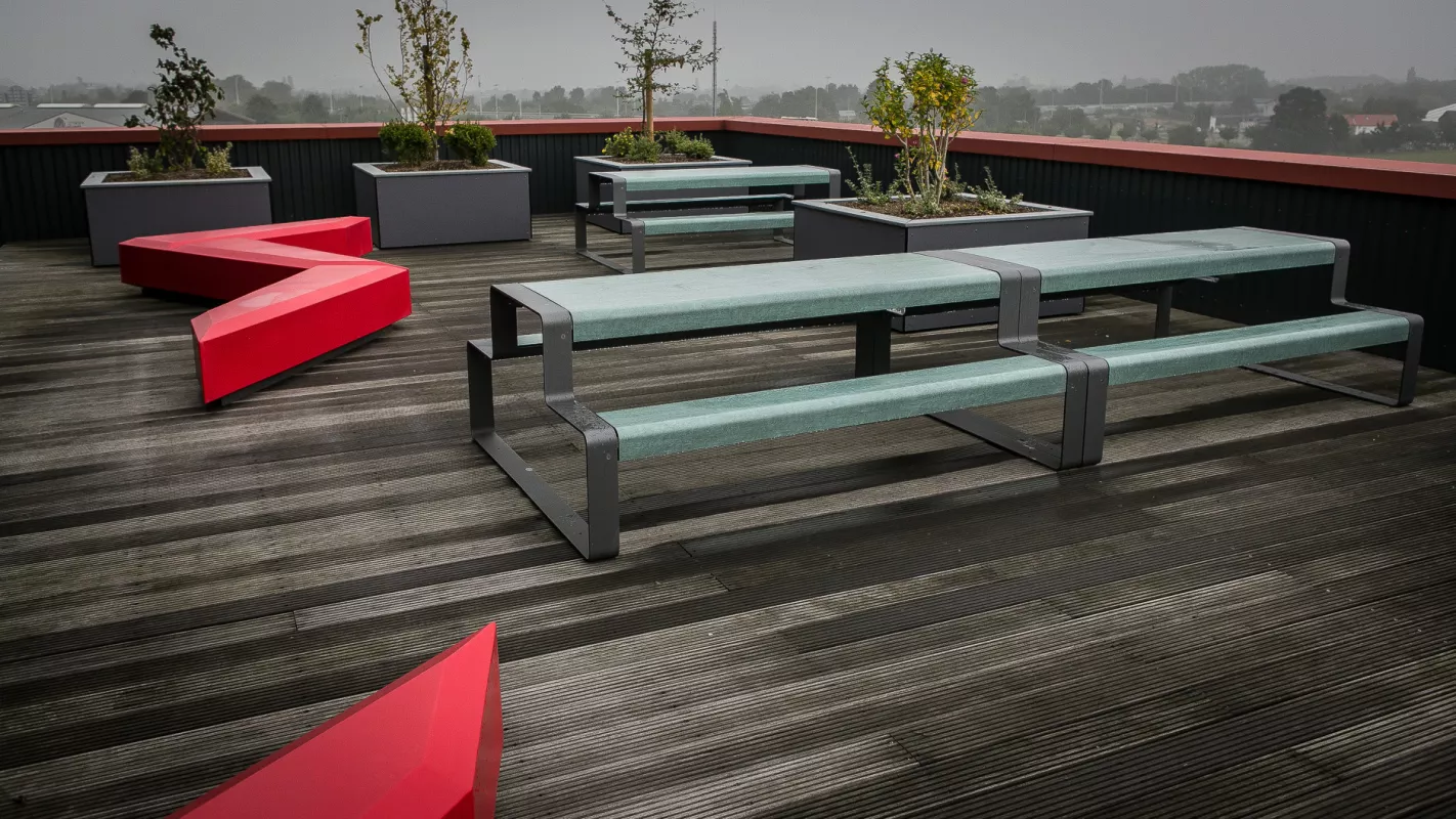 Panache Straatmeubilair Mobilier Urbain picknicktafel table de picknick Outline©