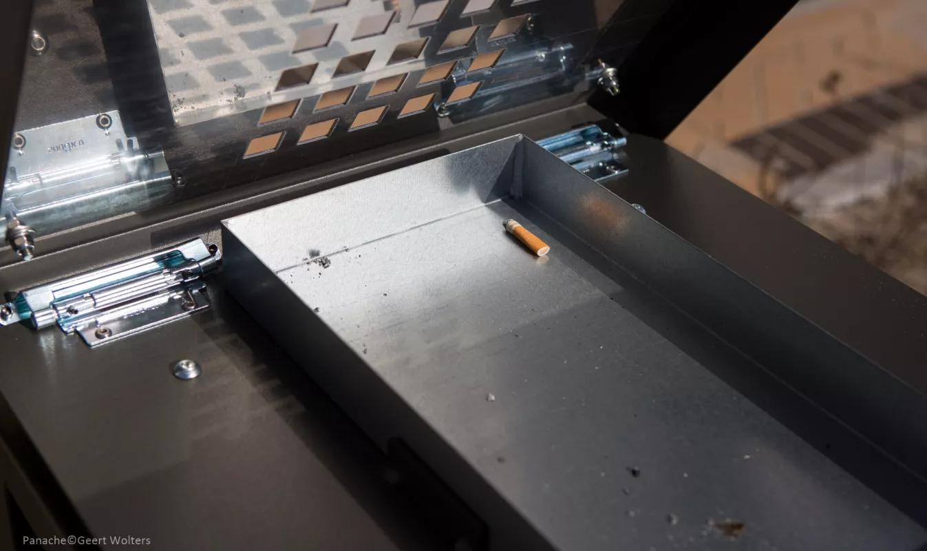 Panache Straatmeubilair Mobilier Urbain afvalbak Nola Frame© poubelle