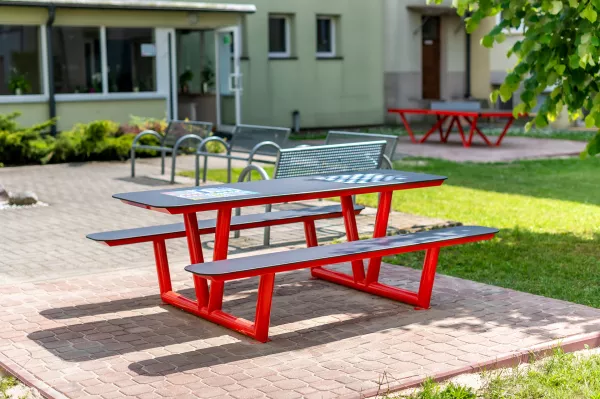 Panache Straatmeubilair Mobilier Urbain Picknicktafel Table de Pique-nique Panache